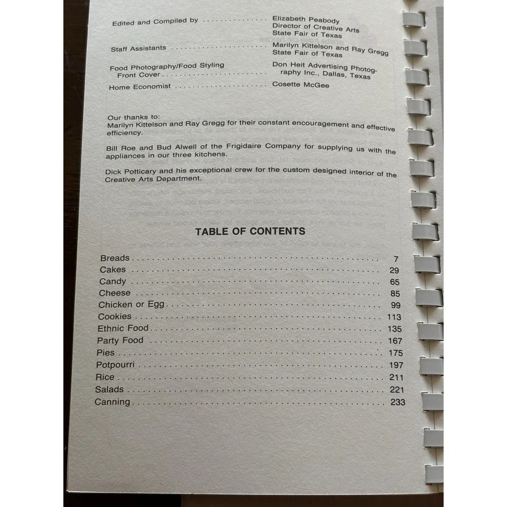 Vtg State Fair of Texas Cook Book LOT of 11 Recipe Collections 1981-1993 Spiral